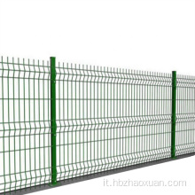 Pannelli di recinzione curva 3D decorativi usati all&#39;aperto